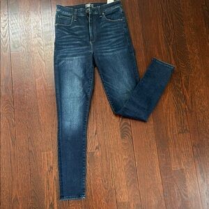 A&F High Rise Super Skinny Women's Blue Jeans